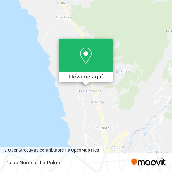 Mapa Casa Naranja
