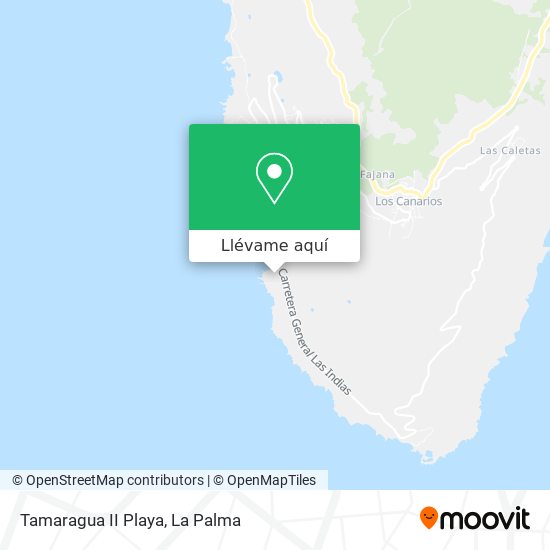 Mapa Tamaragua II Playa