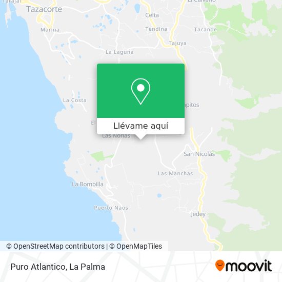 Mapa Puro Atlantico