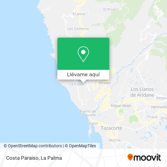 Mapa Costa Paraiso