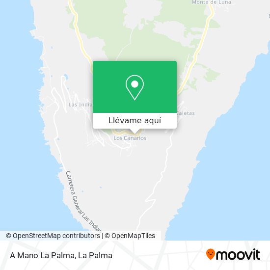 Mapa A Mano La Palma