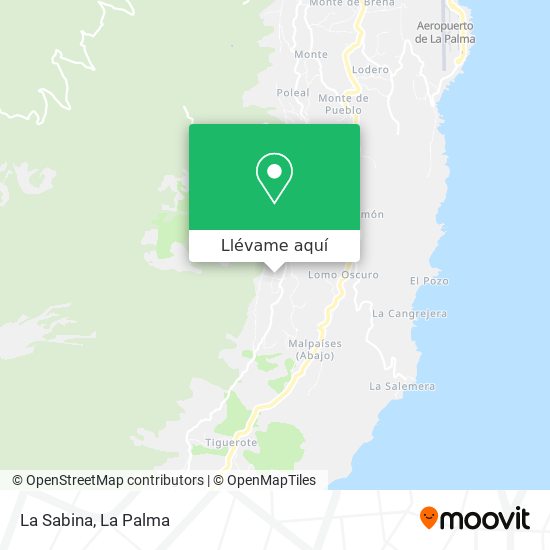 Mapa La Sabina