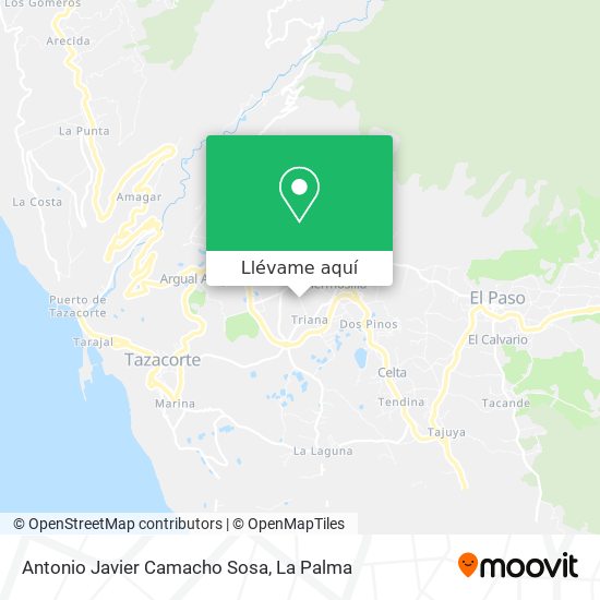 Mapa Antonio Javier Camacho Sosa