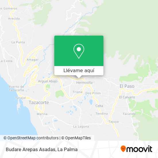 Mapa Budare Arepas Asadas