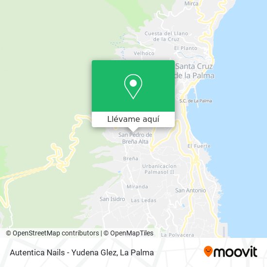 Mapa Autentica Nails - Yudena Glez