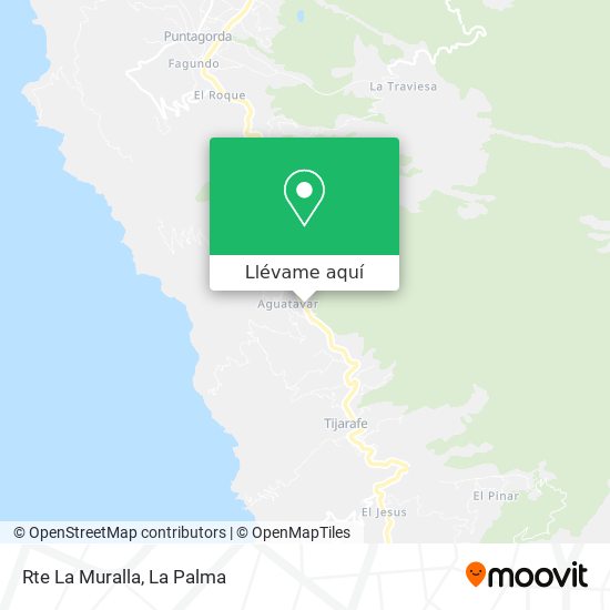 Mapa Rte La Muralla