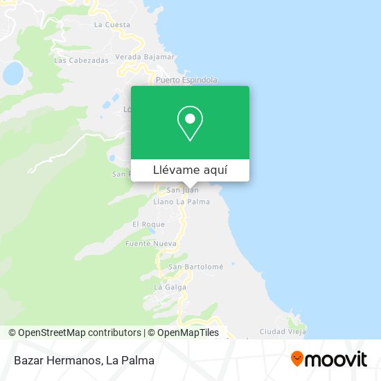 Mapa Bazar Hermanos