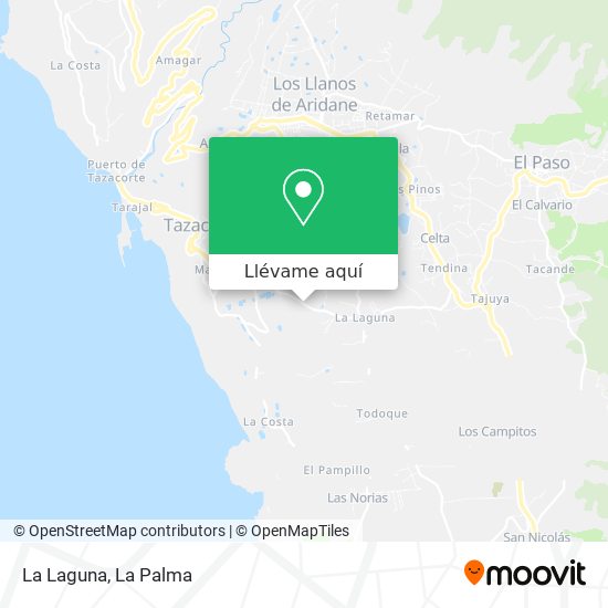 Mapa La Laguna