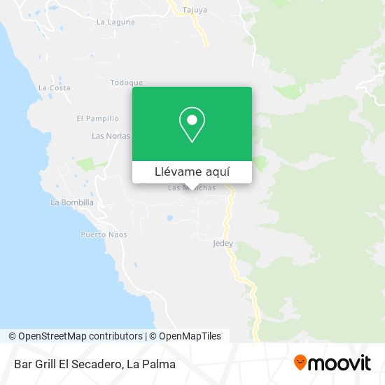 Mapa Bar Grill El Secadero