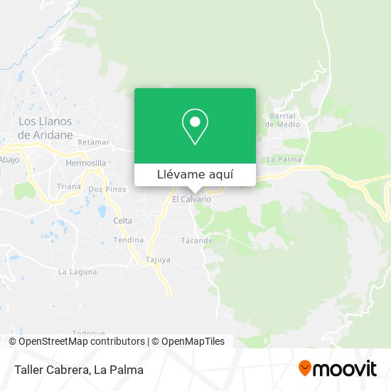 Mapa Taller Cabrera