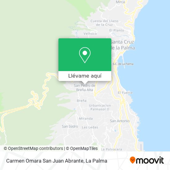 Mapa Carmen Omara San Juan Abrante