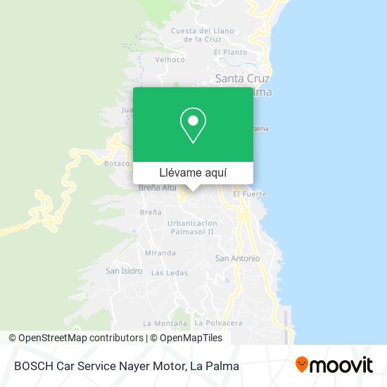 Mapa BOSCH Car Service Nayer Motor