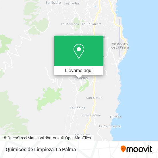 Mapa Quimicos de Limpieza