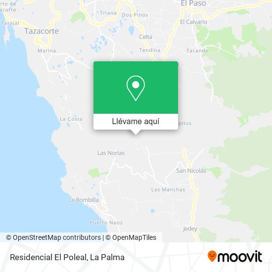 Mapa Residencial El Poleal