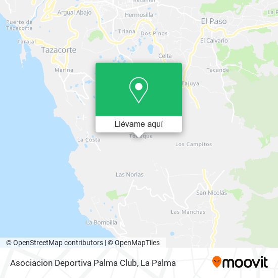Mapa Asociacion Deportiva Palma Club