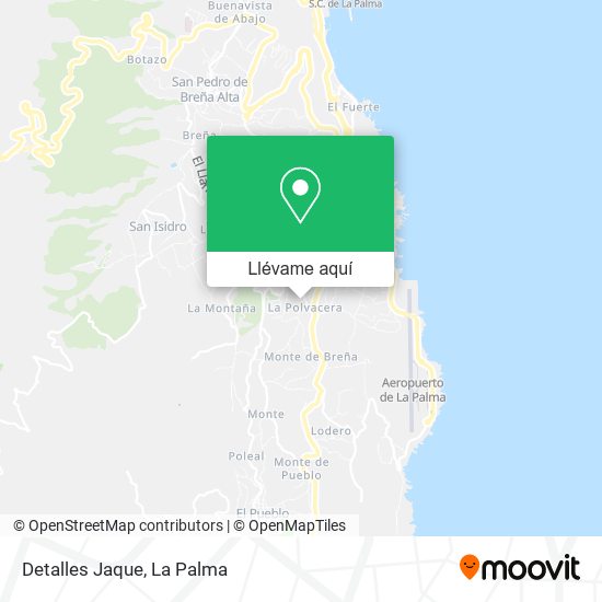 Mapa Detalles Jaque
