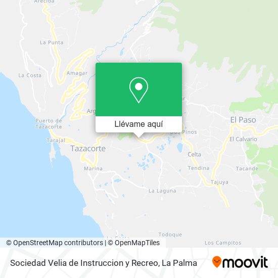 Mapa Sociedad Velia de Instruccion y Recreo
