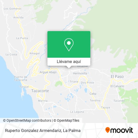 Mapa Ruperto Gonzalez Armendariz