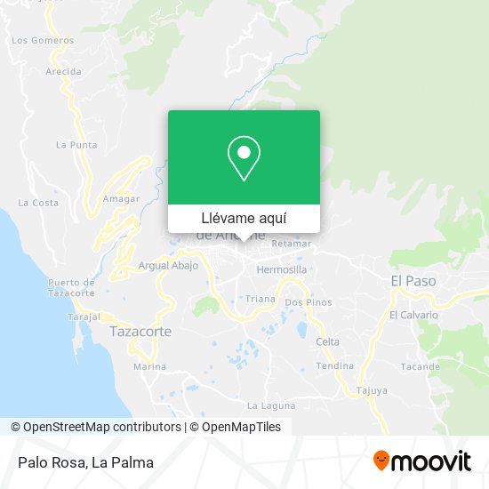 Mapa Palo Rosa