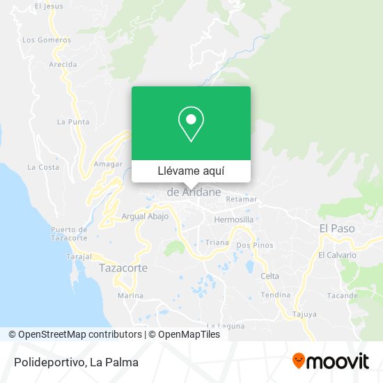 Mapa Polideportivo