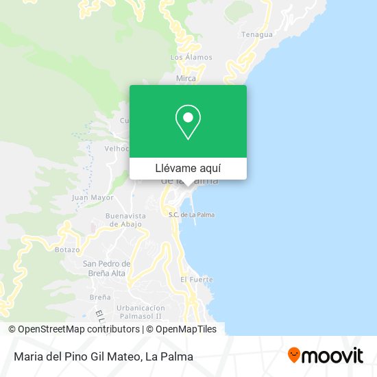 Mapa Maria del Pino Gil Mateo