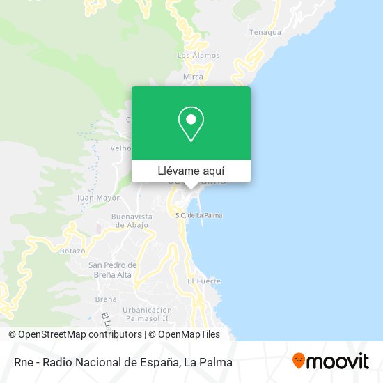 Mapa Rne - Radio Nacional de España
