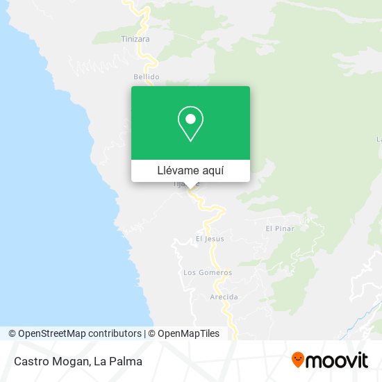 Mapa Castro Mogan