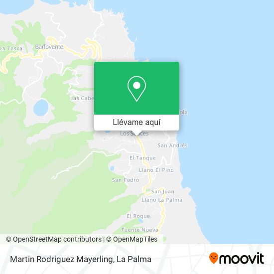 Mapa Martin Rodriguez Mayerling