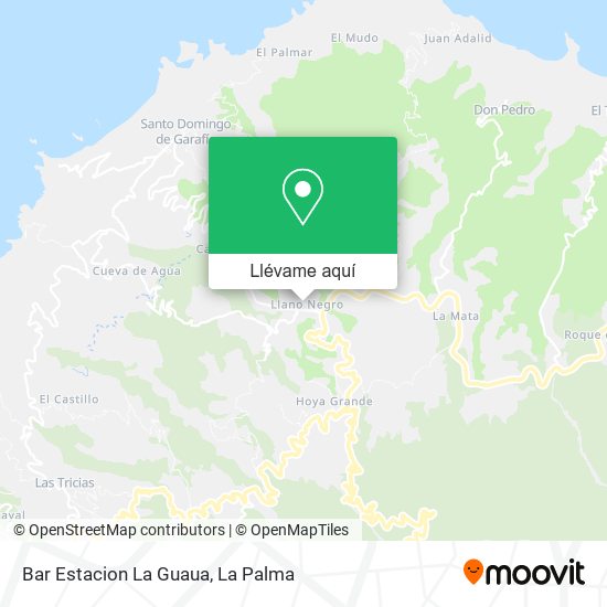 Mapa Bar Estacion La Guaua