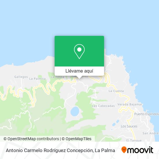 Mapa Antonio Carmelo Rodríguez Concepción