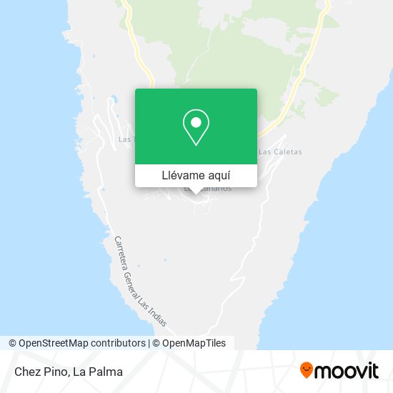 Mapa Chez Pino