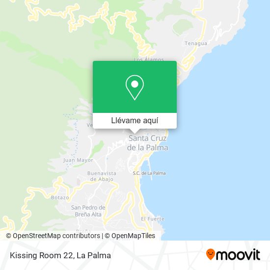 Mapa Kissing Room 22
