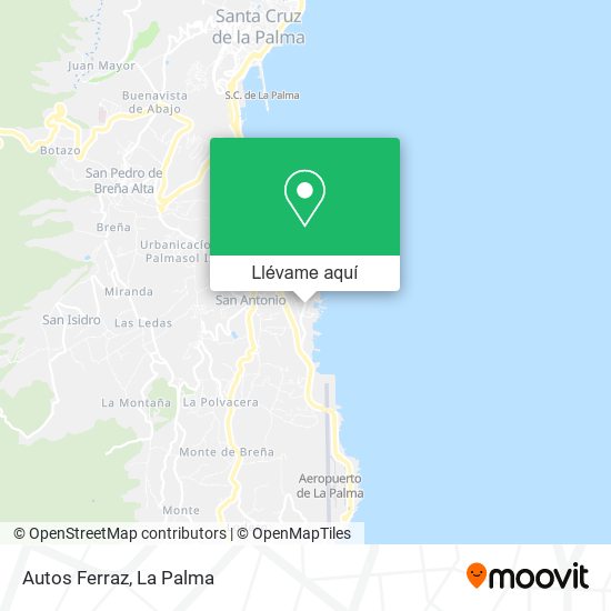 Mapa Autos Ferraz