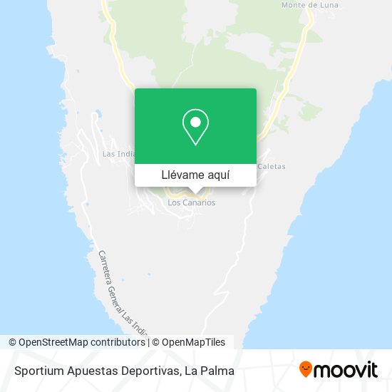 Mapa Sportium Apuestas Deportivas