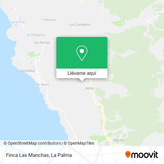 Mapa Finca Las Manchas