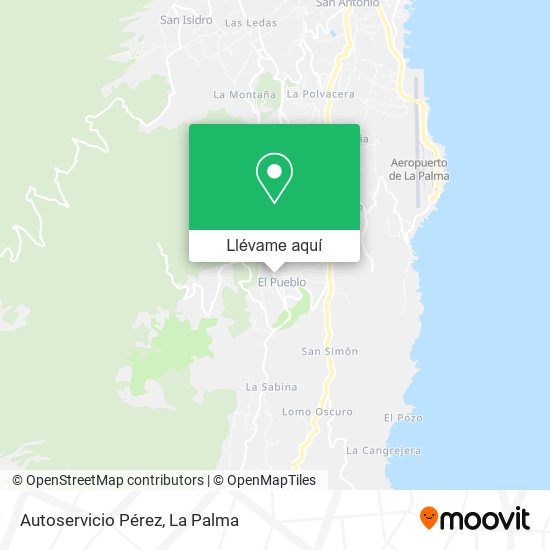 Mapa Autoservicio Pérez