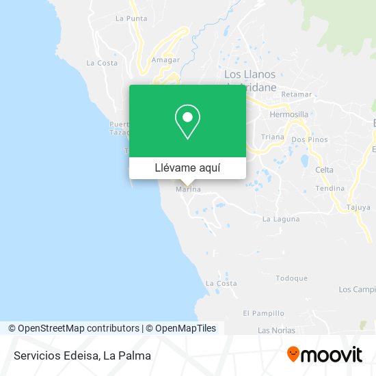 Mapa Servicios Edeisa