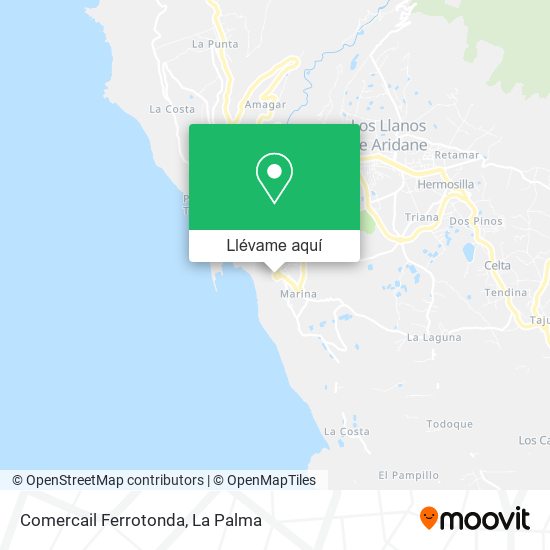 Mapa Comercail Ferrotonda