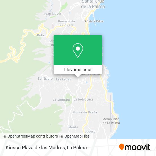 Mapa Kiosco Plaza de las Madres