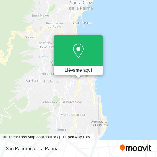 Mapa San Pancracio