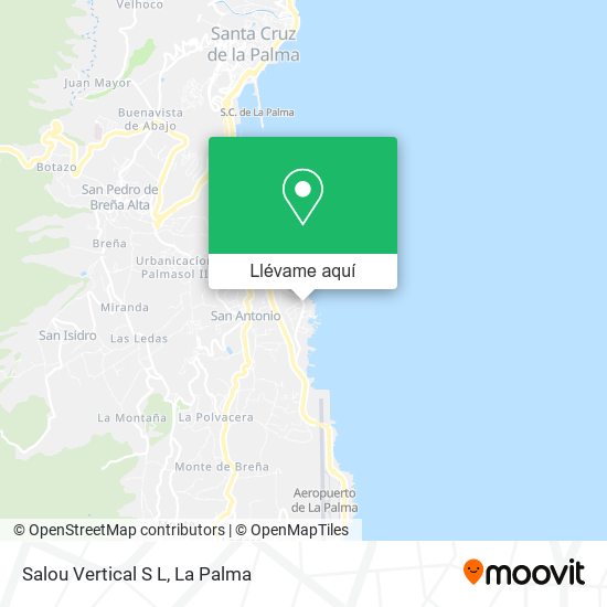 Mapa Salou Vertical S L