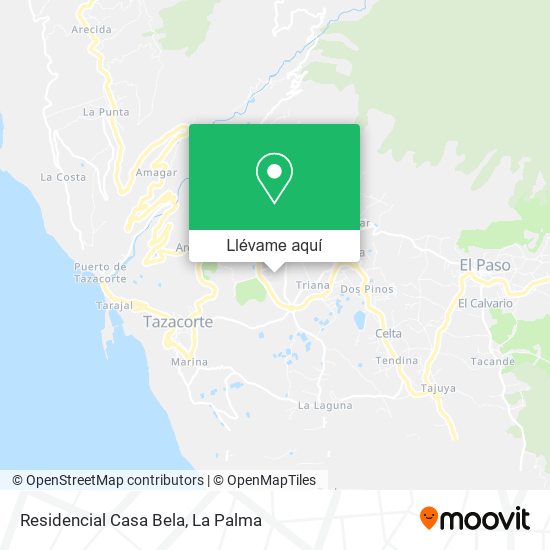 Mapa Residencial Casa Bela
