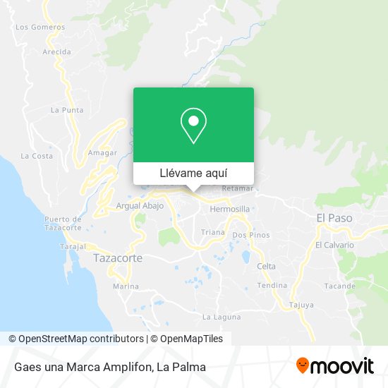 Mapa Gaes una Marca Amplifon