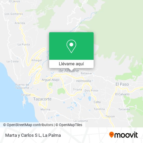 Mapa Marta y Carlos S L