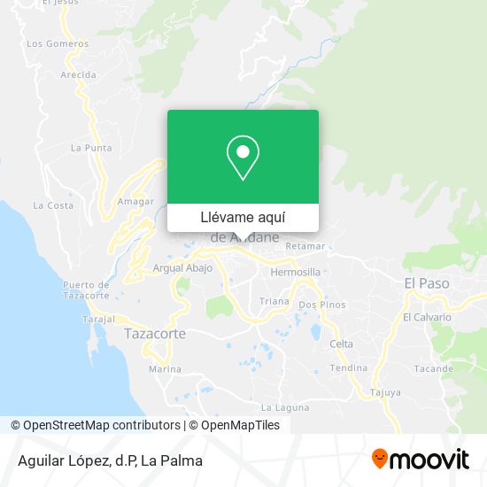 Mapa Aguilar López, d.P