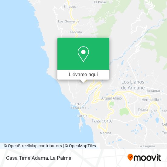 Mapa Casa Time Adama