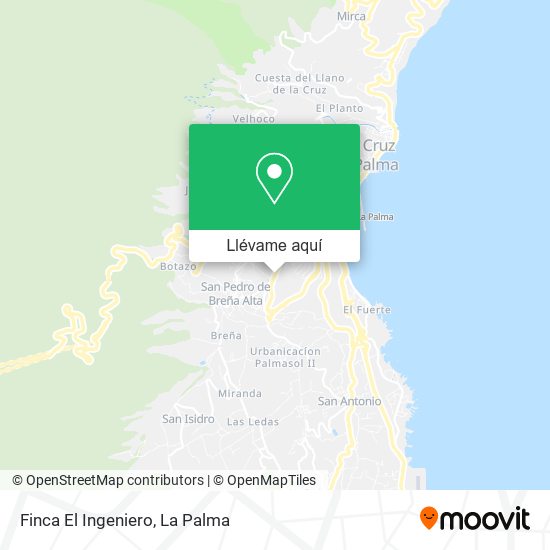 Mapa Finca El Ingeniero