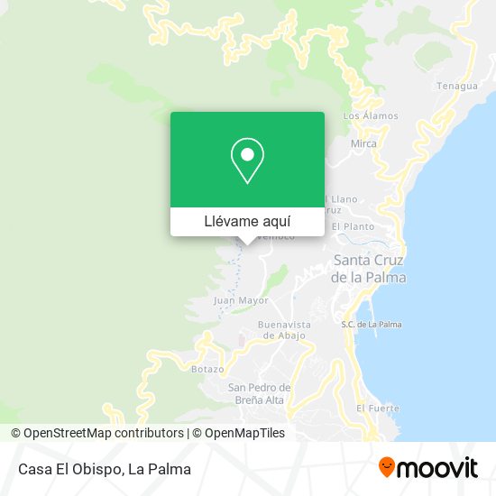 Mapa Casa El Obispo