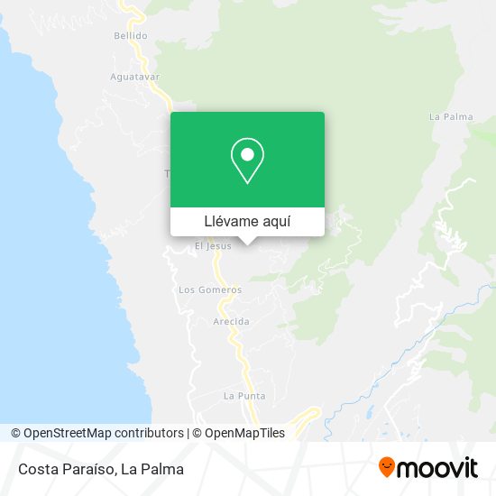 Mapa Costa Paraíso
