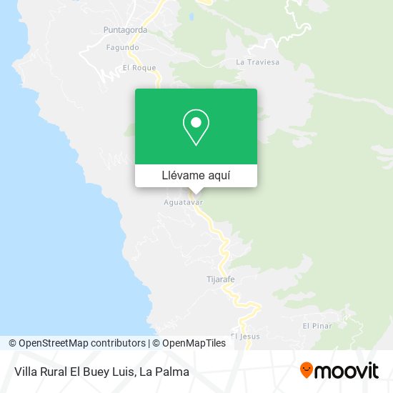 Mapa Villa Rural El Buey Luis